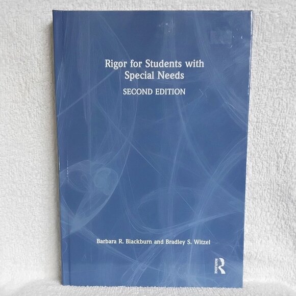 New 'Rigor for Students With Special Needs' Routledge Hardcover Textbook!! - Picture 1 of 4